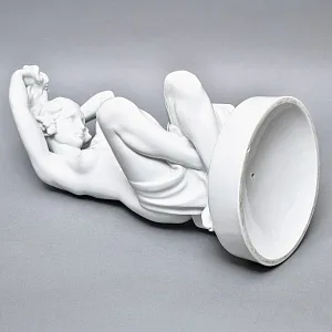 РЕДКОСТЬ! Большая Фарфоровая статуэтка «Обнаженная купальщица», Herend Венгрия.