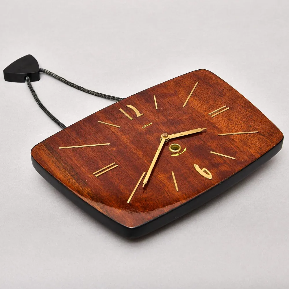 Редкость! Механические Настенные Часы «МАЯК» в деревянном корпусе - СССР - 1965 год.