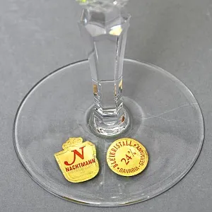 Бокалы для вина - 6 шт., Цветной Хрусталь серия «ANTIKA», NACHTMANN Германия, 70 -е годы. 