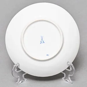 Классическая Кофейная пара «Виноградная лоза», Фарфор, MEISSEN Германия, середина ХХ века.