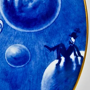 Коллекционная Фарфоровая Тарелка - Блюдо «Сказка. Маленький Принц», MEISSEN Германия - 1989 год.