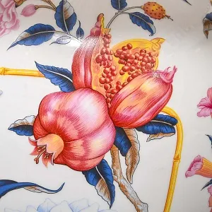 Настольная Электрическая Лампа - Светильник «Цветущий Гранат» Фарфор PORCELAIN DE PARIS, Франция.