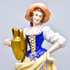 Парные Фарфоровые статуэтки «Молодое вино. Садовник и Садовница», RUDOLF KAMMER Германия - 50гг.