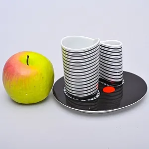 Коллекционная Авторская Чайная Пара модель nr. 3, Фарфор Rosenthal, Германия.