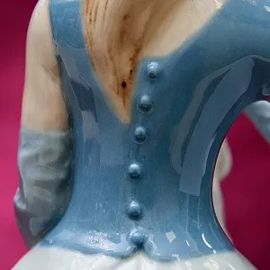 Коллекционная Статуэтка «Дама с Болонкой» Фарфор ROYAL DUX BOHEMIA -1970 год.