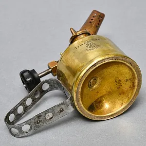 Винтажная Бензиновая Горелка - Паяльная Латунная Лампа, BARTHEL Германия -50 гг. 