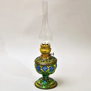 Редкость! Антикварная Керосиновая Лампа Ehrich Graetz, Berlin Германия -1905 год.