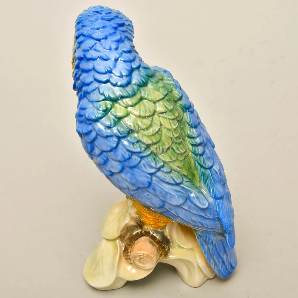 Коллекционная Фарфоровая статуэтка «ПТИЦА - ПОПУГАЙ», Goebel Германия, 1964 - 1972 годы.