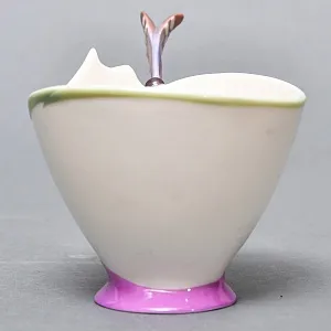 Авторский Фарфоровый Чайный сервиз «Бабочки и стрекозы» на 4 персоны, Franz Collection Тайвань.