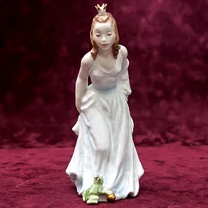 Редкость!!! Авторская Фарфоровая Статуэтка «Принцесса и лягушка» ROSENTHAL Германия -50-е годы ХХ века.