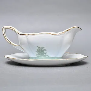 Столовый Фарфоровый сервиз «Охота» на 12 персон, Kaestner Saxonia Германия, первая половина ХХ века.