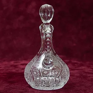 Винтажный Хрустальный Графинчик - Соусник BEYER Германия 60-е годы ХХ века.