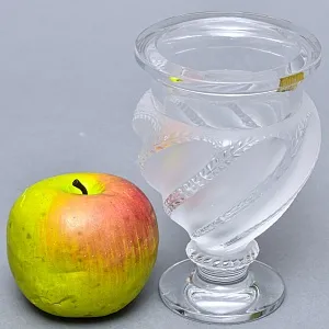 Коллекционная Хрустальная Ваза «Колосья», Lalique Франция, 70-е годы ХХ века. 