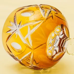 Хрустальный Бокал для вина серия «Der Bernstein», Lauzrits, Германия, 60гг.