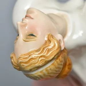 Редкость!!! Большая Фарфоровая Статуэтка «Айседора Дункан», Карл Энс / Karl Ens,  Германия, 30-е гг.