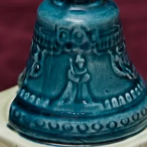 Миниатюрная Фаянсовая Композиции - Статуэтка «Царь-Колокол» СССР ЗиК Конаково -60 гг. 