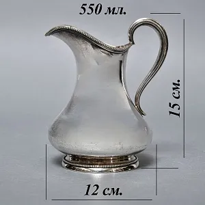 Металлический Кувшинчик - Молочник - Сливочник. Silverplate, Лондон Англия 50-гг.