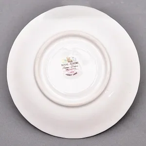 Коллекционная Фарфоровая Кофейная пара «Букет с колокольчиками», ROYAL ALBERT Англия.