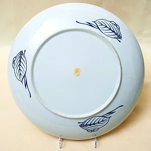 Большое Коллекционное Блюдо - Тарелка «ПТИЦЫ ФЕНИКС», Фарфор Китай, середина ХХ века.