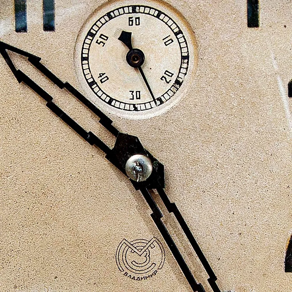 Сталинский Ампир - Настольные Механические Часы «Владимир» - СССР - 1958 г.