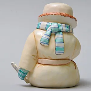 Авторская Коллекционная Фарфоровая Статуэтка «Первые Коньки», Россия.