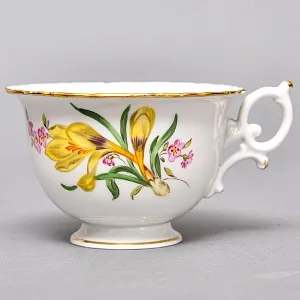 Фарфоровый Чайный Сервиз на 6-ть персон «Мейсенский букет», MEISSEN Германия, 1924 - 1934 годы.