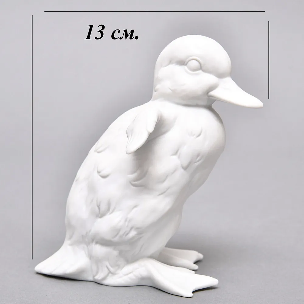 Коллекционная статуэтка «УТЕНОК», Бисквитный фарфор, ROSENTHAL Германия - XXI век. 