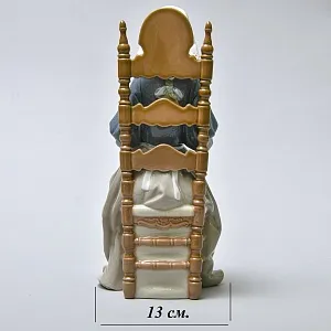 Редкость!!! Коллекционная Фарфоровая Статуэтка «ВЫШИВАЛЬЩИЦА», Lladro Испания -1974 год.