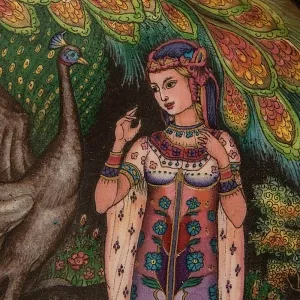 Коллекционная Тарелка «РУСЛАН И ЛЮДМИЛА» Фарфор, Villeroy&Boch Германия - 80 -е гг.