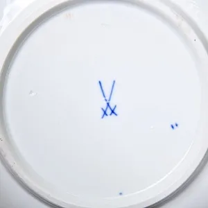 Коллекционное Сервировочное Блюдо - Тарелка, Фарфор MEISSEN Германия -1985 год.