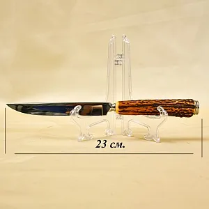 Редкость! Большой Сервировочный Набор для стейка «Охота», ANTON WINGEN Solingen, Германия 50-е гг. ХХ в.