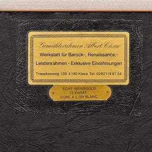 Антикварная Авторская Картина - Рисунок «Королевский Мост», Прага Чехия начало ХХ века.