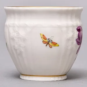 Коллекционная Кофейная пара «Летние цветы», Фарфор KPM Berlin Германия, первая половина ХХ века.