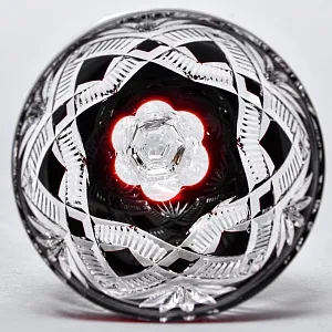 Бокалы для Вина из Цветного Хрусталя JOSEPHINENHUTTE Германия, 60 -е гг.