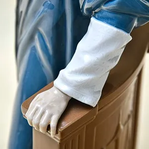 РЕДКОСТЬ! Большая Коллекционная Фарфоровая статуэтка «Юрист» Lladro, Испания - 1974 год.