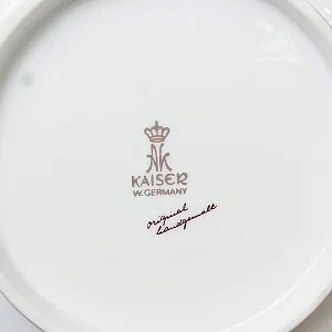 Коллекционное Сервировочное Блюдо - Тарелка, Прорезной Фарфор  KAISER Porzellan Германия.