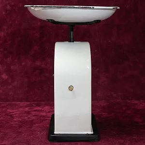 Антикварные Кухонные Весы в Фарфоровом корпусе KRUPS IDEAL, Германия - 1915 год.