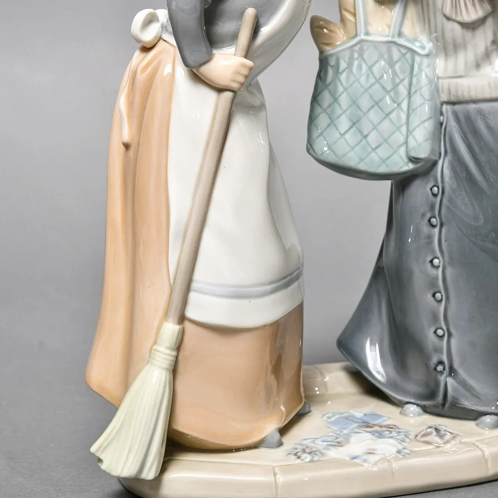  Коллекционная Фарфоровая статуэтка «Сплетницы», Lladro / Лядро Испания, 1978 - 1985 годы.