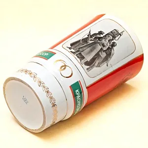 Агитационная! Юбилейная Подарочная Фарфоровая Ваза «ПОГРАНИЧНИКИ» Барановский ФЗ CCCР -1984 год. 