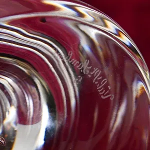 Два Больших Хрустальных Подсвечника VAL SAINT LAMBERT Бельгия, 60 -е годы ХХ века.