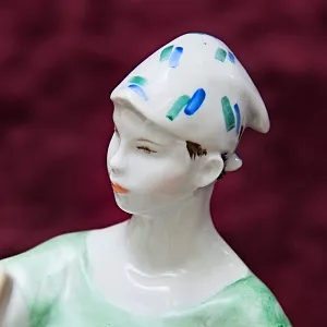 Редкая! Коллекционная Авторская Фарфоровая статуэтка «На Этюдах», ДФЗ - Дулево, СССР 50 гг. 