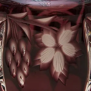 Набор Графин и 6-ть Рюмок «Marsala Glass - Виноград», Хрусталь NACHTMANN Германия, 60 -е годы ХХ века