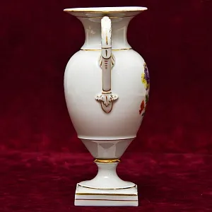 Антикварная Фарфоровая Ваза «Цветочный Букет», MEISSEN Германия, первая половина ХХ века.