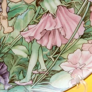 Коллекционная Тарелка «Грушевая Фея» Фарфор, Heinrich Villeroy & Boch Германия -80 гг.