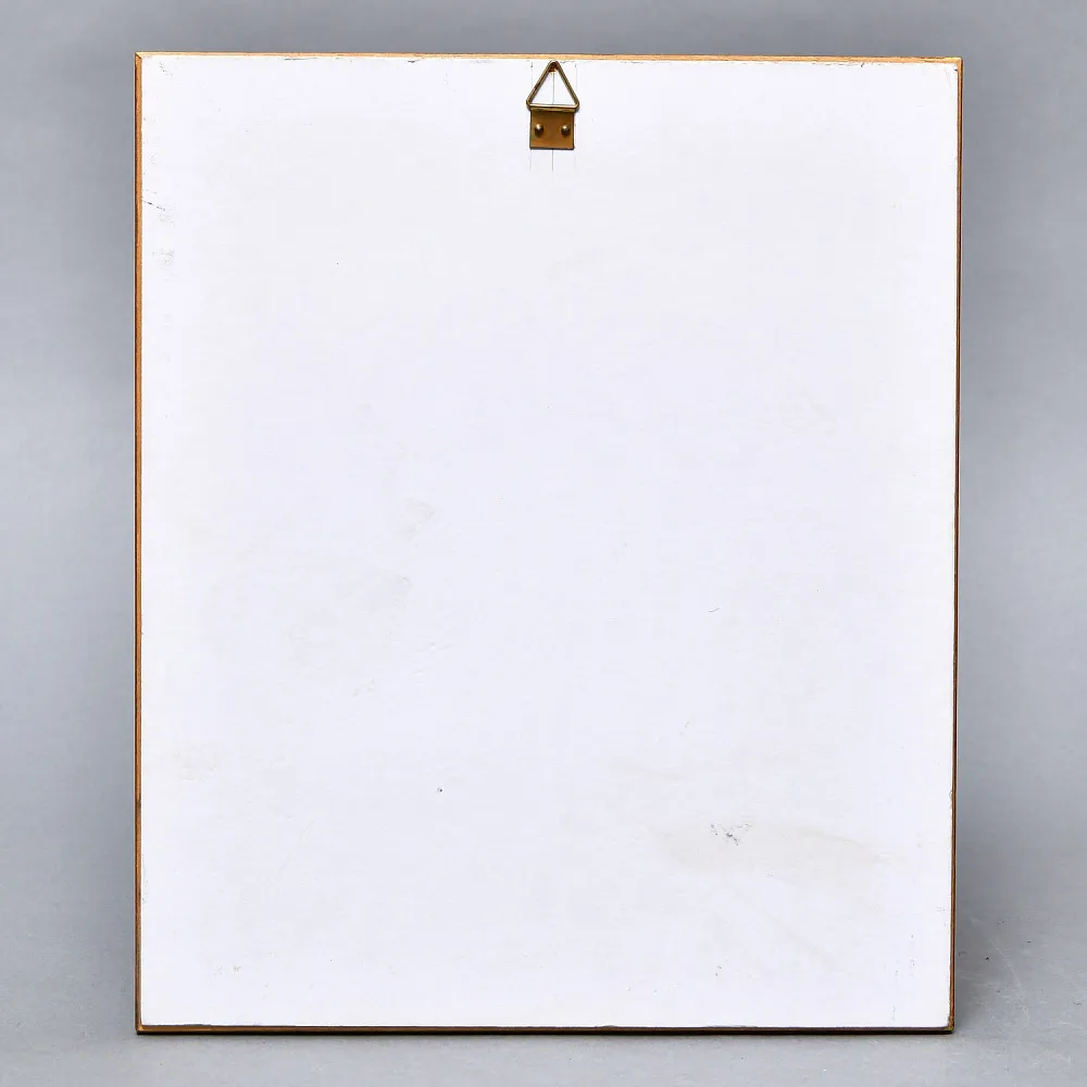 Объемная Картина - Панно в технике 3D декупаж «У витрины магазина», 70-е годы ХХ века.