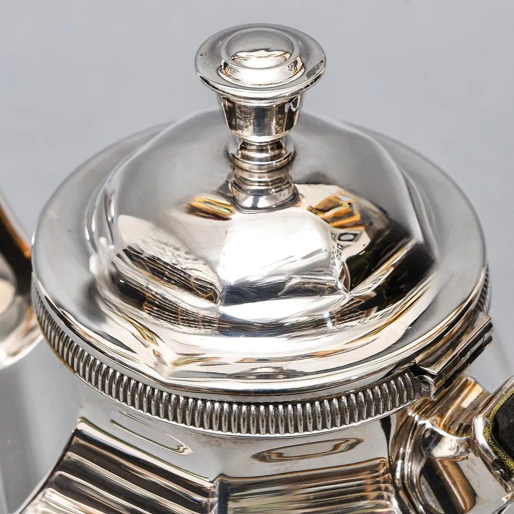 Винтажный Металлический Кофейник - Чайник на 1 л. Silverplated, Christofle Франция. 