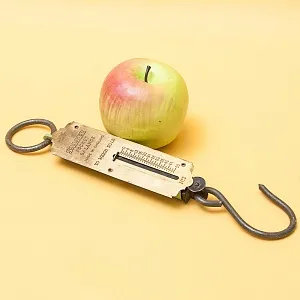 Ручные пружинные весы - Безмен на 50 Фунтов, SALTER'S Англия начало ХХ века.