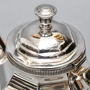 Винтажный Металлический Кофейник - Чайник на 1 л. Silverplated, Christofle Франция. 