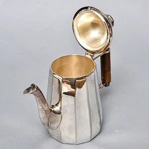 Винтажный Чайно - Кофейный набор из 5-ти предметов, CLARIDGE Англия, первая половина ХХ века. 