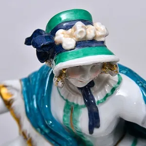 Редкость! Коллекционная Фарфоровая статуэтка «Мама и дети. На прогулке», Karl Ens Германия.